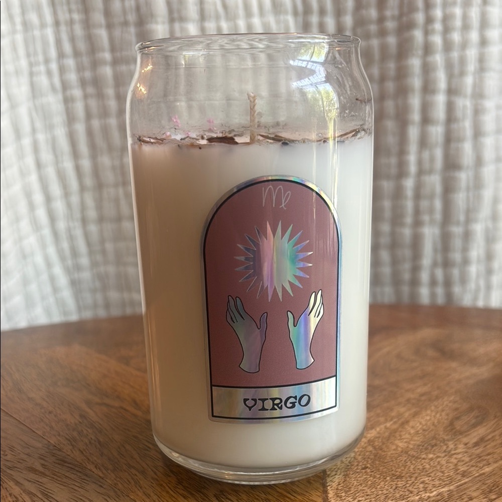 Virgo Zodiac Candle